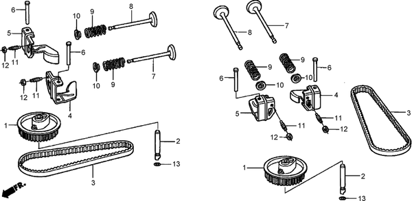 Part Location Diagram of 14461-Z0A-000 Lawn Boy SHAFT-ARM, ROCKER
